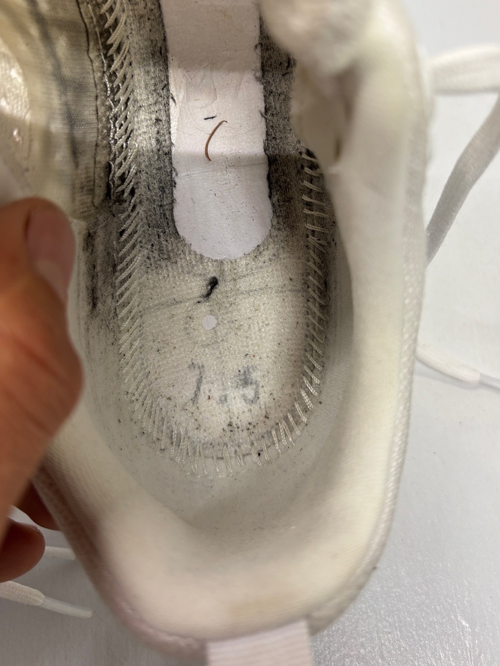 Nike React Infinity Run Flyknit Women’s 7.5 White Running Shoes Sneakers - Picture 4 of 13